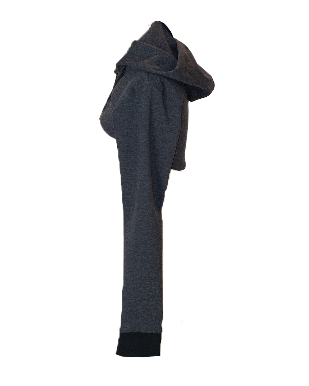 Ultra Cropped Hooded Shawl