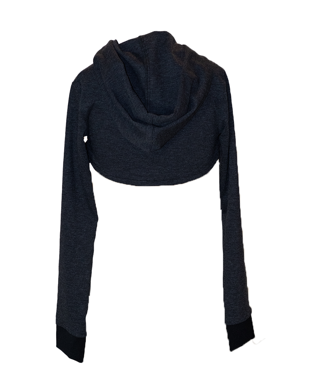 Ultra Cropped Hooded Shawl
