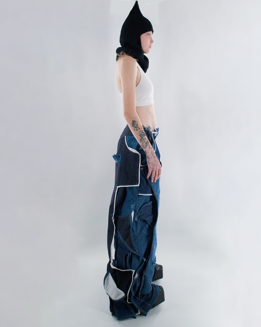 S1 Denim Layered Pants