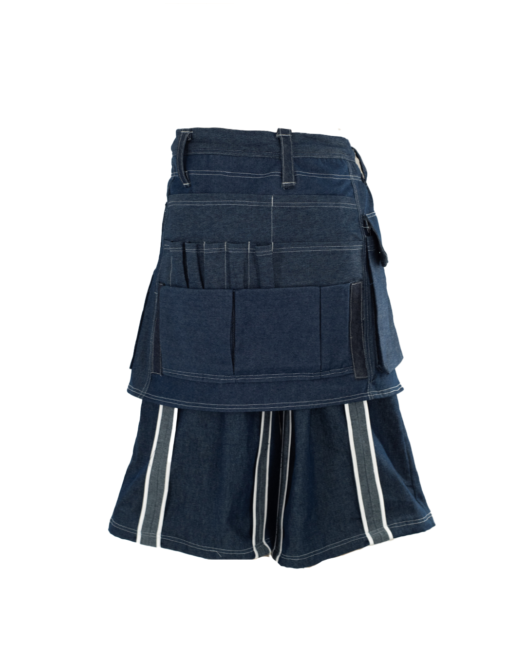 Denim Tape Skort